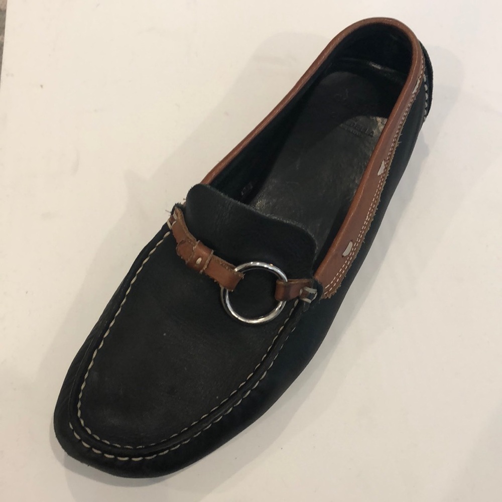 Black/brown loafers